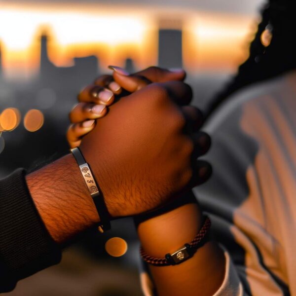 Bracelet couple : symboles d&rsquo;amour et personnalisation pour jeunes amoureux