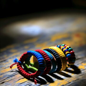 Bracelet tibétain: découvrez les couleurs mystiques