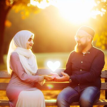 Cœur blanc couple : un symbole d'amour pur ?
