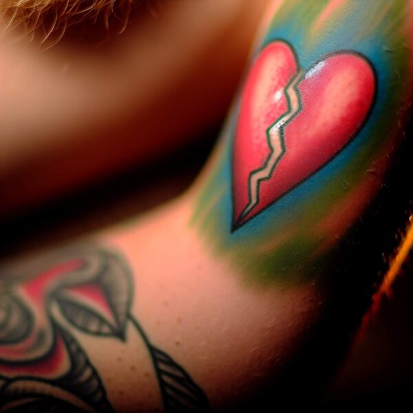 Signification tatouage cœur brisé: symbolique et témoignages inspirants