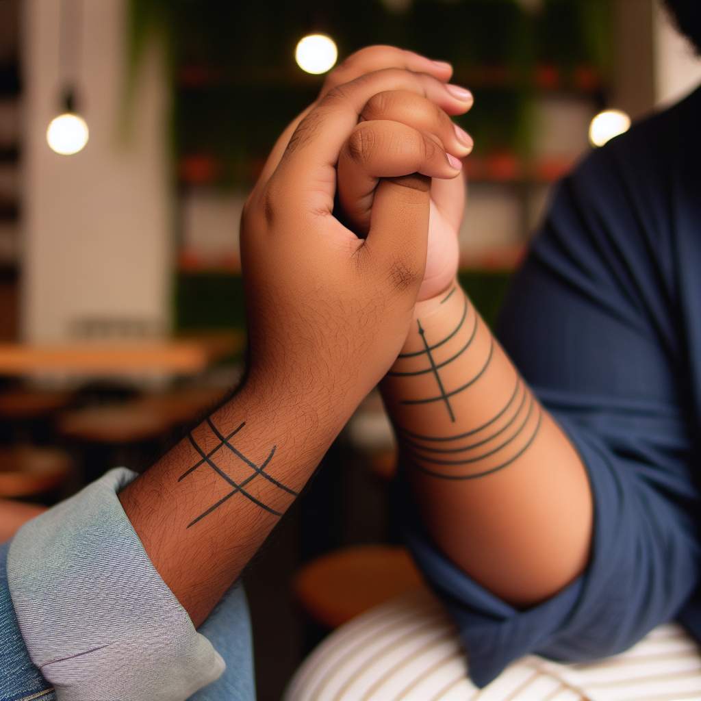 tatouage-couple-minimaliste