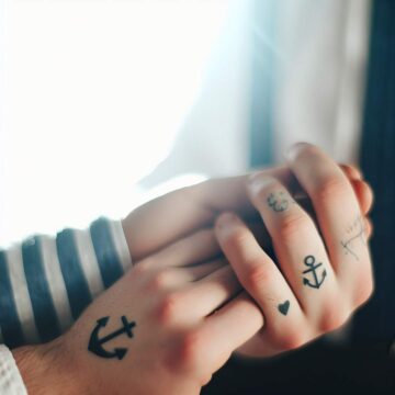 Tatouage couple minimaliste: trouvez votre symbole ✨